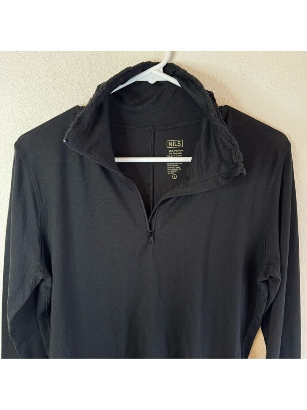 NILS ‘Holly’ Quarter Zip Ruched Turtleneck - Picture 9 of 13
